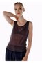 Ultrafine Merino Wool Blend Knitwear Top Dark Gray - 4
