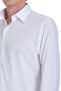 White Comfort Fit Slim Collar Long Sleeve Casual Shirt - 6