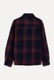 Men's Indigo Comfort Fit Plaid Casual Jacket - 6