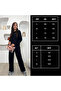 Biyeli̇ Modal Imported Fabric Lycra Comfortable Casual and Stylish Bottom - Top Set Tracksuit Set - 6