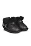 Curly Girl's Glittery Fur Boots