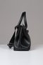 Women's Kosta Leather Shopper Bag Black - 3
