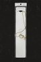 Gold Color Letter Necklace with Steel Heart Detail - 2