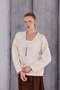 Textured Knit Cardigan with Tie Detail - 4