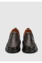 أحذية رجالية من الجلد البني - 3