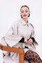 Women's Casual Belted Cashmere Cape Poncho New Season Beeke-7914 - 3