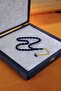 Wrist-Length Gold Design Silver Tassel Blue Fire-I Tightening Amber Prayer Beads - 2