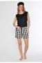 Chain Woven Strap Summer Shorts Set 86-57 - 3