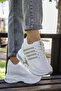 Mdln 864 Stone Striped High Sole Shoes