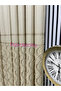 Bohemian Style Seyran Fringed Cream Panel Background Curtain 1X3 Frequent Pleats Suitable for Any Room - 8