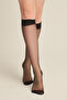 3-Pack Özge 15 Den Semi-Shiny Knee-High Pantyhose (Black) - 4