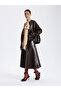 Midi Leather Skirt - 3