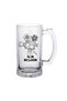 Let the Movie Begin Written Glass Beer Cup – Cinema Themed Humorous Gift Mug - 3