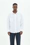 2Xs-10Xl 100% Cotton Pocket Muslin Men's White Shirt - 8