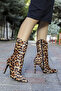 Rs 1205 Zippered Thin Heeled Boots