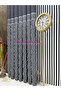 Bohemian Style Seyran Fringed Gray Panel Background Curtain 1X3 Frequent Pleats Suitable for Any Room - 3