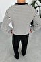 Black Premium Striped Button Collar Long Sleeve T-Shirt - 3