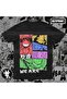One Piece Anime Printed Unisex Black Tshirt Monkey Luffy Sanji Zoro - 2