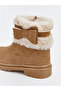 Lcw Steps Brown Suede Look Baby Girl Boots - 5