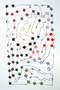 🍀 4 Leaf Clover Steel Bracelet 🎨   Black Gold Pearlescent - 7