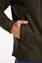 Men's Khaki Fleece-Lined Waterproof and Windproof Softshell Outdoor Sports Jacket - 3