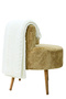 Soft Knitted Blanket Knit 130X170 cm Cream |   Single Person Tv Blanket – Decorative and Lightweight - 2