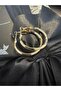 Steel Gold Ajda Earrings