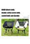 Portable Folding Camping Chair (Small) – Compact with Storage Bag for Travel, Beach, Hiking & BBQ - 3