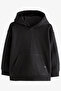 Basic Hooded Thick 3 Thread Non-Shardon Sweatshirt