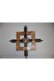 Ahşap duvar saati