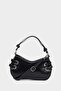 Women's Faux Leather Shoulder Bag (Ns)