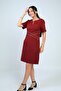 Women's Self-Tie Tie-Front Zipper Detail Short Dress - 3