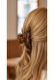 Leopard Zebra and Marble Patterned Large Hair Clip Set for Women 8 cm - 4
