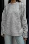 Gray Wool Blend Sweater - 4