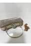 Gold Color Evening Bag with Gold Details, Stylish Evening Bag - 8