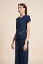 Solid Color Blouse with Pockets and Front Buttons - 3