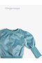 Puffed Sleeve Fitted Top - 2