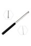 1.6M Telescopic Flagpole Stainless Steel Black Sponge Handle Portable Pole Flag Waving Flagpole T... - 4