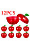 12Pcs 12pcs 12Pcs Wedding Decor Christmas Holiday Candy Boxes Stking Stuffer Jar Office Desk Contain