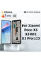 Black NO Frame 6.67'' For POCO X3 LCD MZB07Z0IN Touch Screen Digitizer For POCO X3 Pro NFC M
