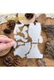 Original Lovely Layers Winter Skating Polar Bears Metal Cutting Dies Scrapbooking Decorative Embo... - 4