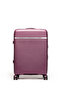 3-Piece Polypropylene Luggage Set | 20”, 24”, 28” Lightweight Suitcases - Purple - 6