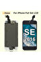 SE 2016 Black Full Full Set Display for iPhone SE 2016 LCD Screen with Front Camera Home Button Com