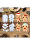 Original Lovely Layers Christmas Gingerbread Man Metal Cutting Dies Scrapbooking Decorative Embos... - 8