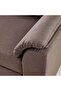 Balmond 3-Seater Fabric Sofa Bed - Brown, Stylish & Durable Sofa for Living Room, 172x100x88cm - 7