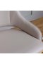 Margaret Dining Chair Set of 2 - Beige & Gold, Solid Wood & Metal, PU Upholstery, 2-Seater - 4