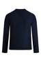 Navy Blue Regular Fit Crew Neck Sweatshirt
