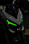 Green Color Headlight Design Sticker Decal (Right and Left) for Rks Srk125-S - 4
