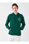 Xside Green Long Sleeve Printed Men's Hoodie - 3