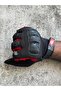 Revertech Aura Red - Touchscreen Compatible Men's Motorcycle Gloves - 4